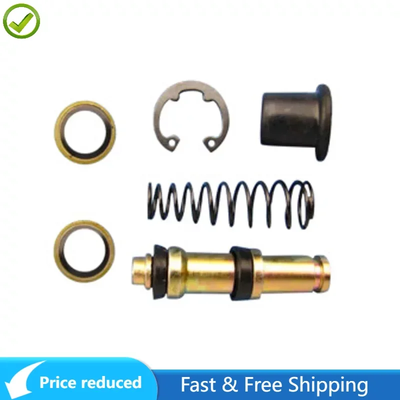 

Motorcycle Scooter Brake Pump Front and Rear Master Cylinder Piston Oil Seal Leather Bowl Repair Kit 14mm 12.7mm 11mm