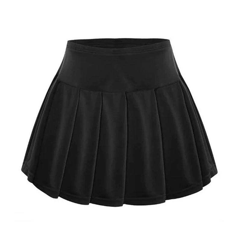 Kids Girls Sport Skirt With Shorts Girl Summer Athletic Skirt Tennis Skirts Golf Badminton Skort Pleated Built-In Shorts Skirts