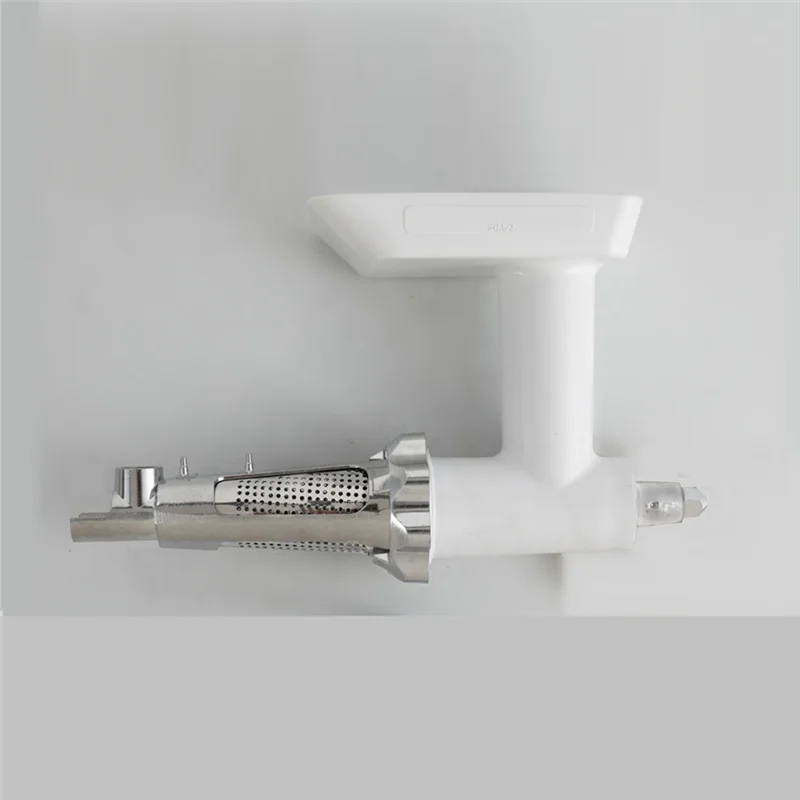 

Meat Grinder Attachment for Mixers, Tomato Juicer Strainer Screw Shaft Filter Sleeve Baffle Accessories