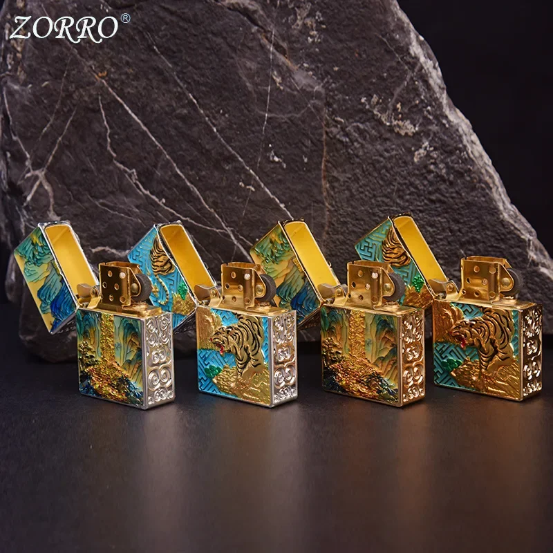 Customized Oil-Full Fox Fashion Set Xiangyun Pixu Tiger Night Light Wind Test High - Steal Lushing Accessories lighters smoking