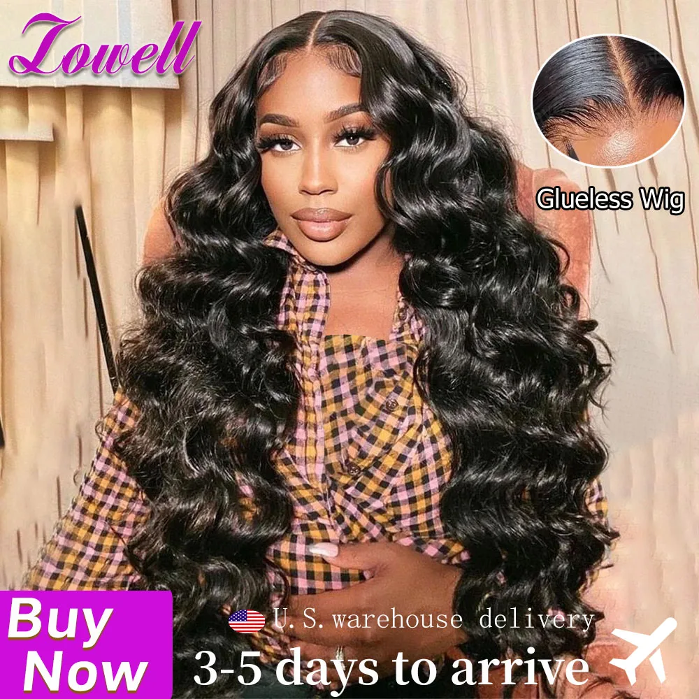 

Накладной парик Lowell 1B Black Wear And Go из натуральных волос, 36 дюймов, предварительно прорезанный, 200% плотность, 4x4 5x5, бразильский, без клея, с эффектом Body Wave