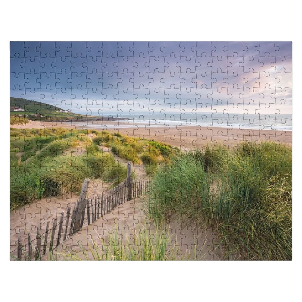 

Croyde Bay, North Devon Jigsaw Puzzle Personalized Photo Gift Wooden Jigsaw Puzzles For Adults Photo Puzzle