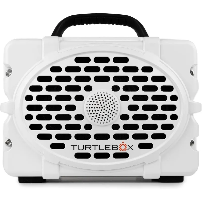 Outdoor Portable Bluetooth Speaker | Rugged, Waterproof, Impact Resistant, White