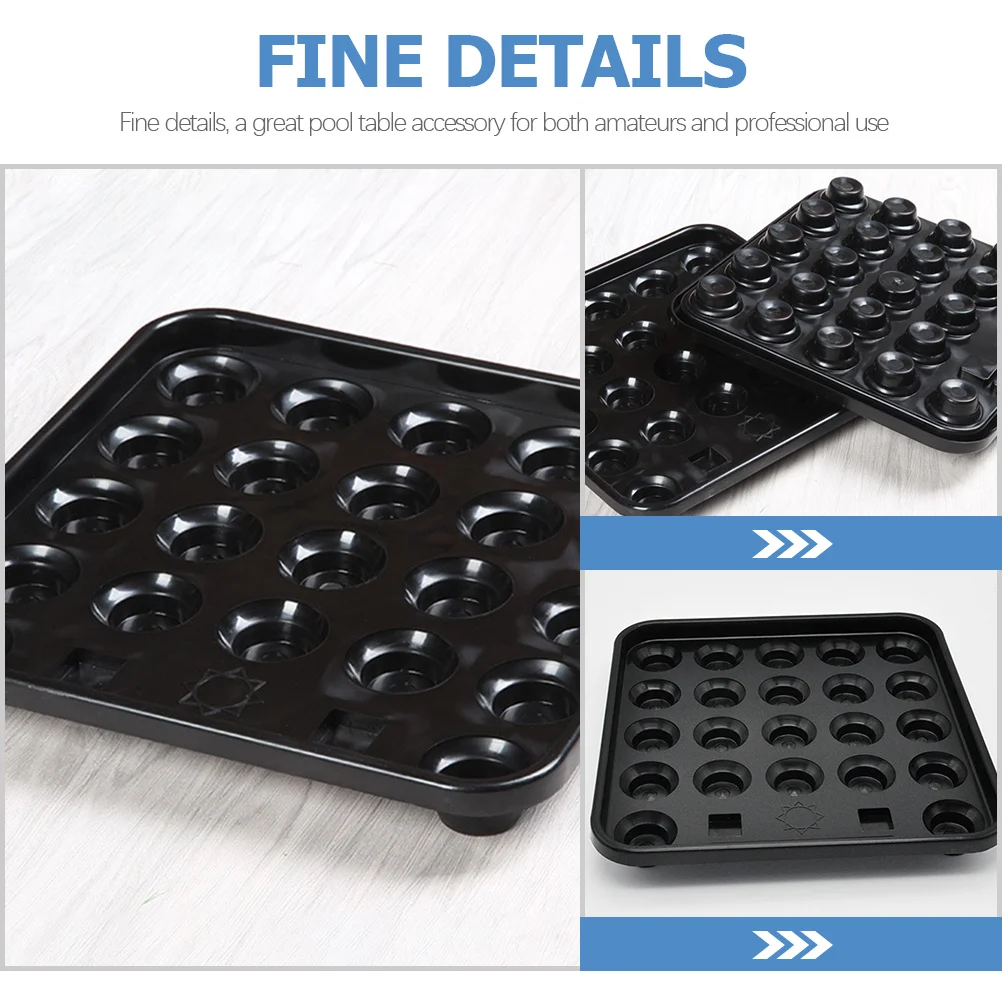 علبة البلياردو 22 كرات البلاستيك بركة الكرة صينية قوي حامل كرة السنوكر المنظم الجدول تخزين البلياردو الملحقات #1