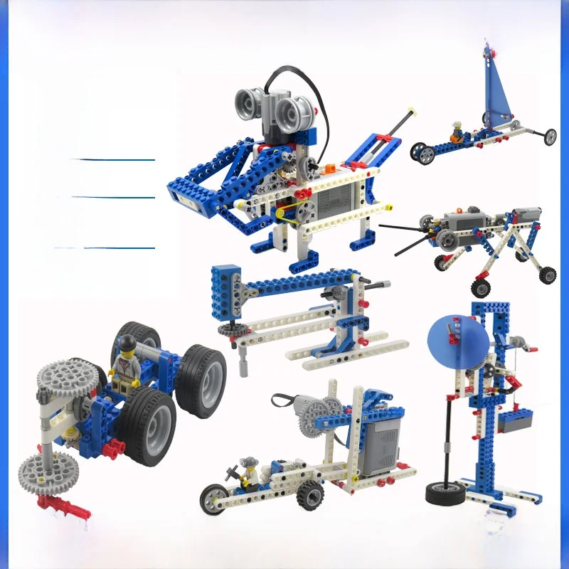 kit-robotico-educativo-con-piccole-particelle-produzione-nazionale-set-stem-per-l'educazione-meccanica-20-blocchi-wedo