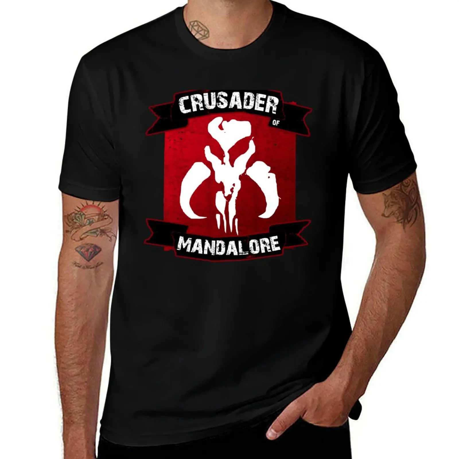 

Crusader of Mandalore T-Shirt funny t shirts cotton man tshirt T-Shirt