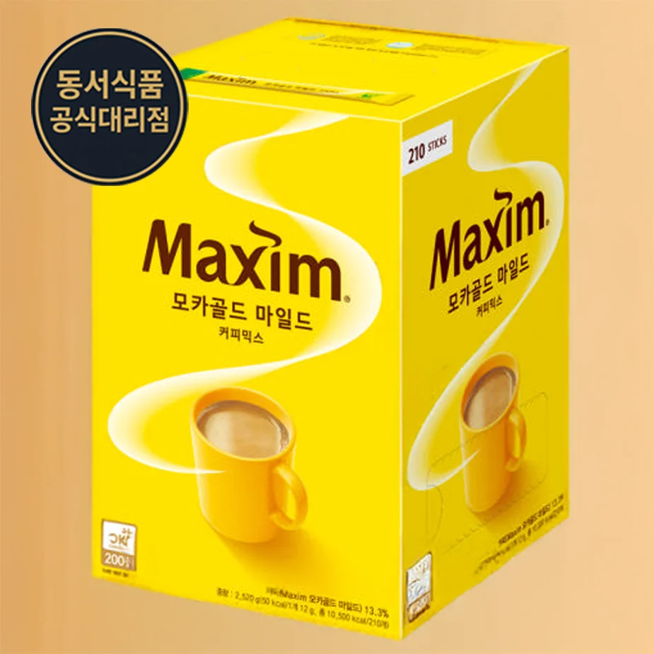 [무료배송] 맥심 모카골드 커피믹스 210T 상세 이미지 1