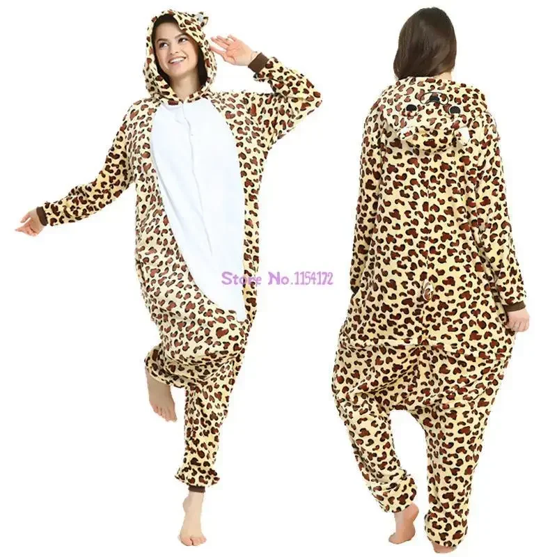 Pijamas de una pieza de jirafa Panda Kigurumi para adultos, Pijamas de Cosplay de animales, mono para niño y niña, ropa de dormir de unicornio