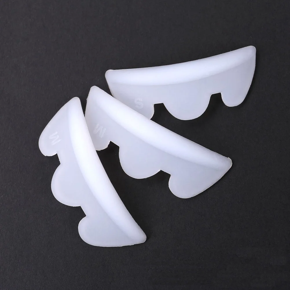 5쌍 실리콘 속눈썹 컬러 패드 재사용 가능한 래쉬 리프트 몰드 속눈썹 펌 키트 가짜 속눈썹 연장 패드 메이크업 도구 살롱용