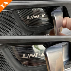 For Changan UNIK UNI-K Accessories 2021-2024 Stainless Car Inner Door Handle Sticker Panel Decoration Cover