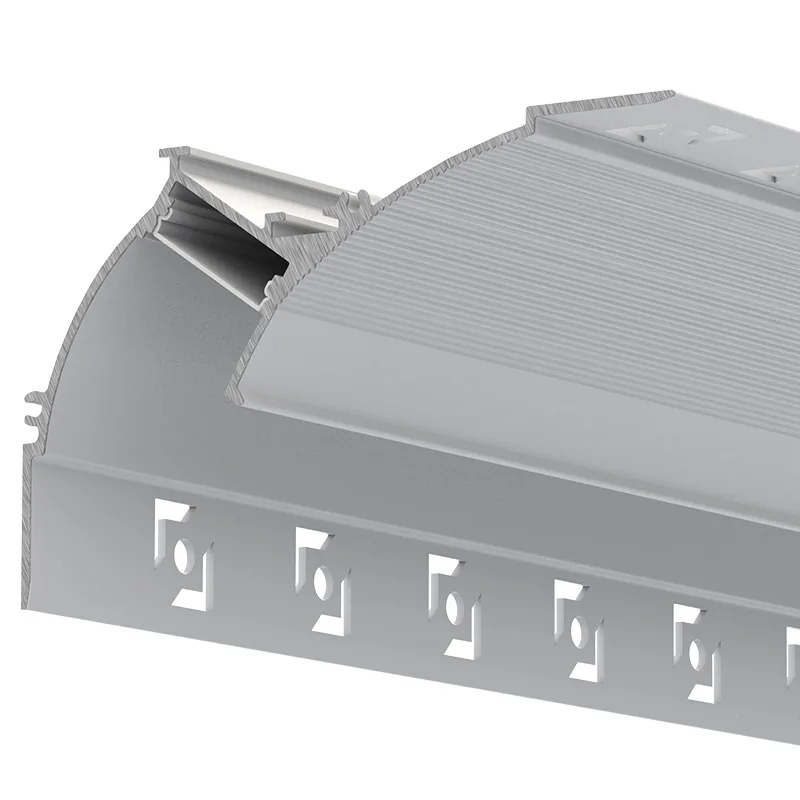 Living room ceiling free ceiling surface wall washer suspended ceiling reflective light slot plaster line Yin angle LED linear