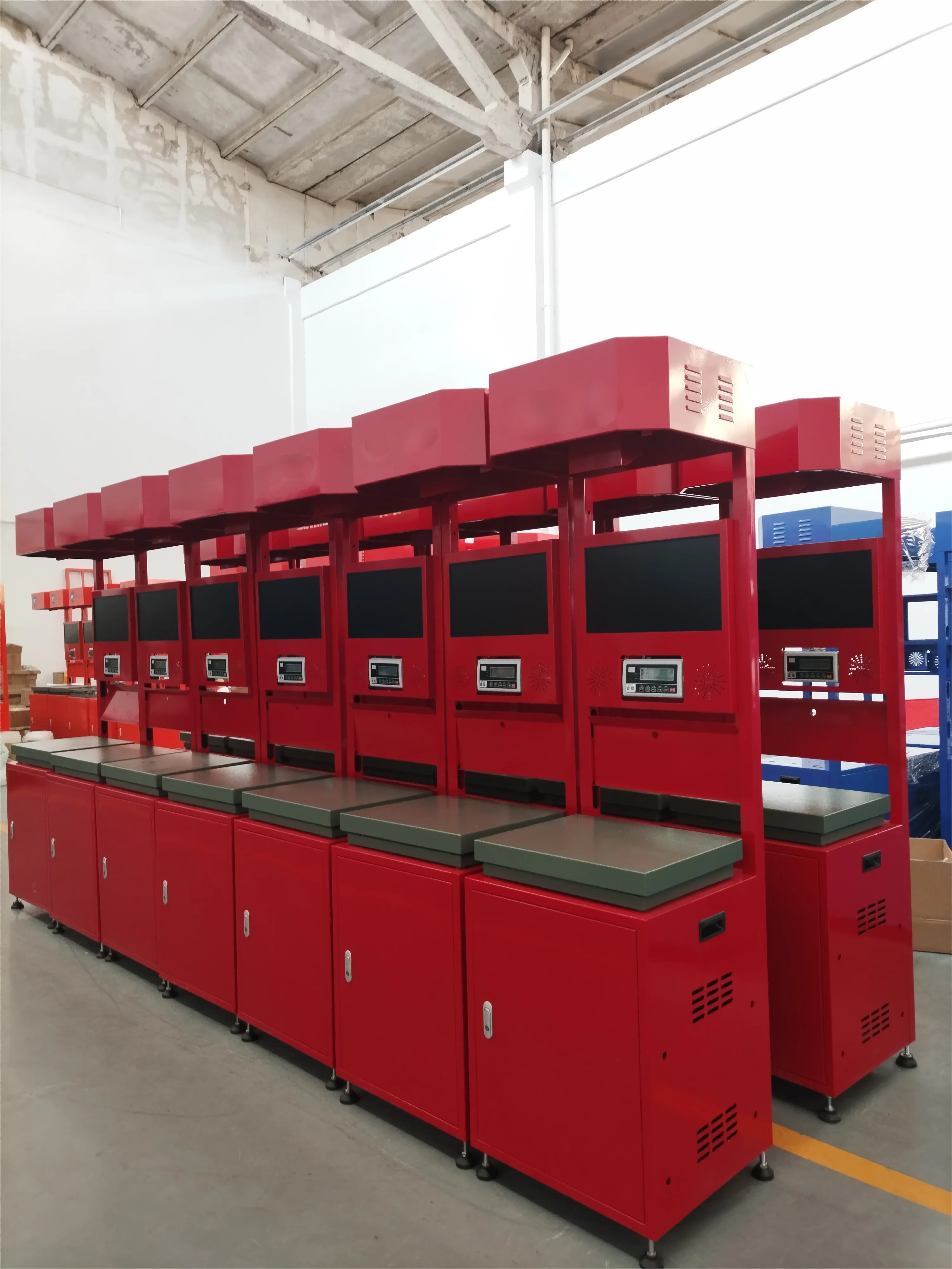 Automatic Scanner Parcel Measurement Machine Warehouse Logistic Box Size Management DWS System Size Dimension Weighing Scanning