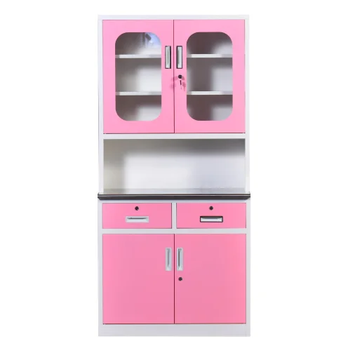 2-Drawer Furniture Steel Pharmaceutical Locker for  Laboratory