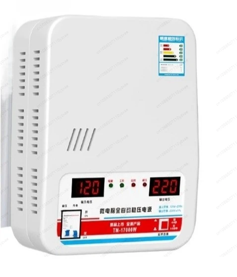 

Voltage regulator 220v household high power 15000w air conditioner special voltage regulator