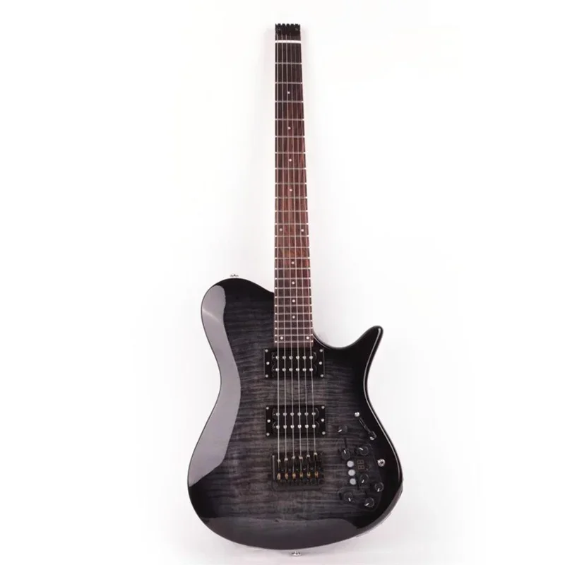 

New design custom OEM built in effect portable travel headless silent electric guitar guitars