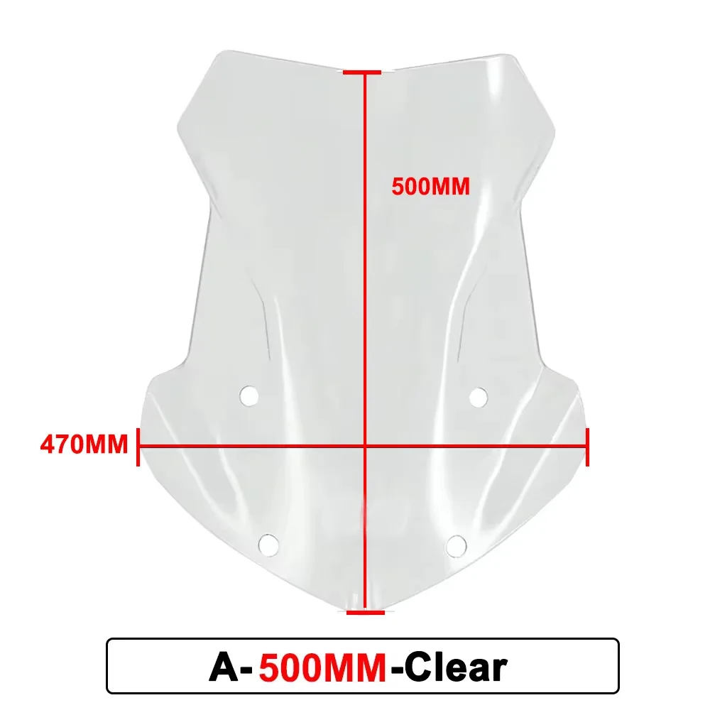 Motorfiets Voorruit Voor Bmw R1200GS R1250GS Voor Adv R 1200GS 1250GS Voorruit R1250GSA 2013-2025 Winddeflector Protector - afbeelding 1
