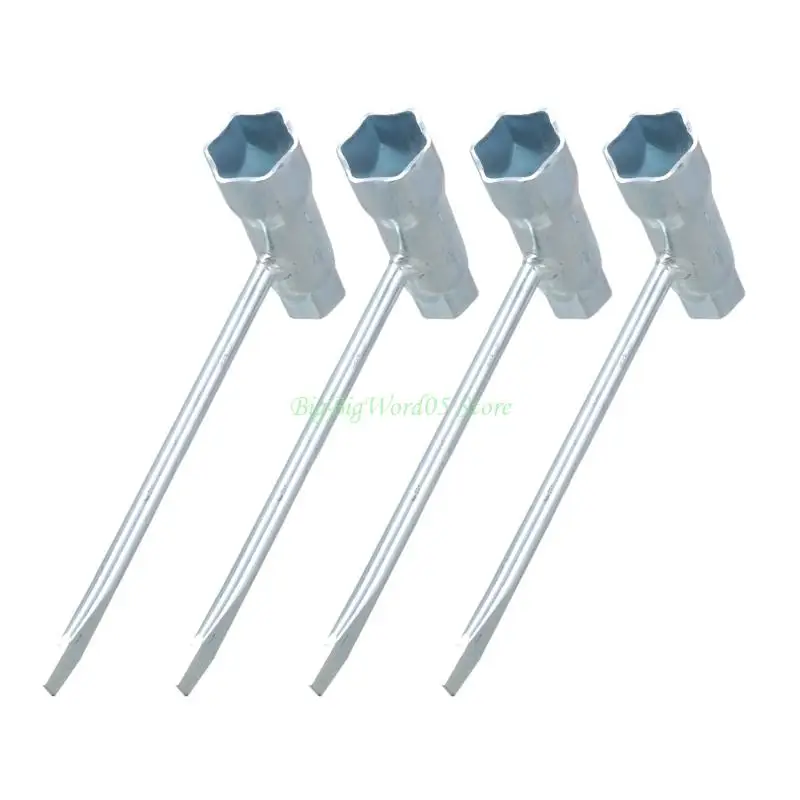 

24TE 4Pcs Spanner T‑Shape Wrench Chainsaw Socket Spanner Garden Tool Accessories