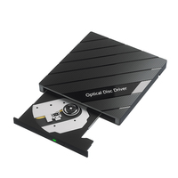 7 in 1 USB 3.0 Type C Portable CD DVD Player with Card Reader USB Hub External CD DVD Drive CD Burner for Windows  PC Laptop