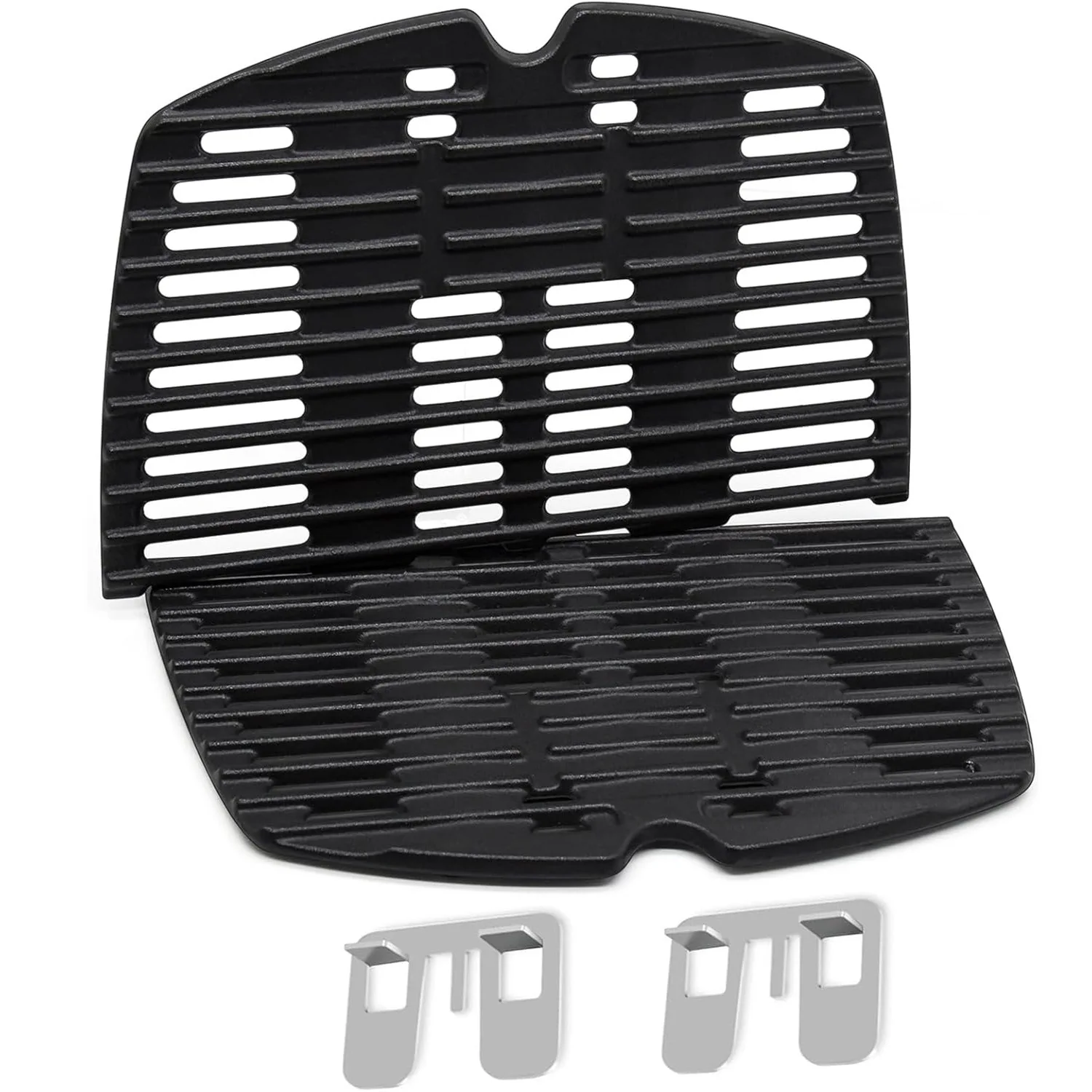 Cast Iron Grill Plate 7644 for WeberQ100 Q1000 Q1200 2pcs/set