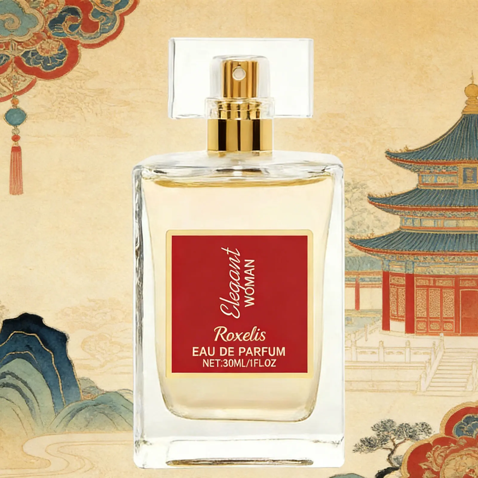 Roxelis 30ml Eau De Parfum Women's Natural Fresh Floral Fruity Long-Lasting Niche Fragrance for Date & Daily Wear