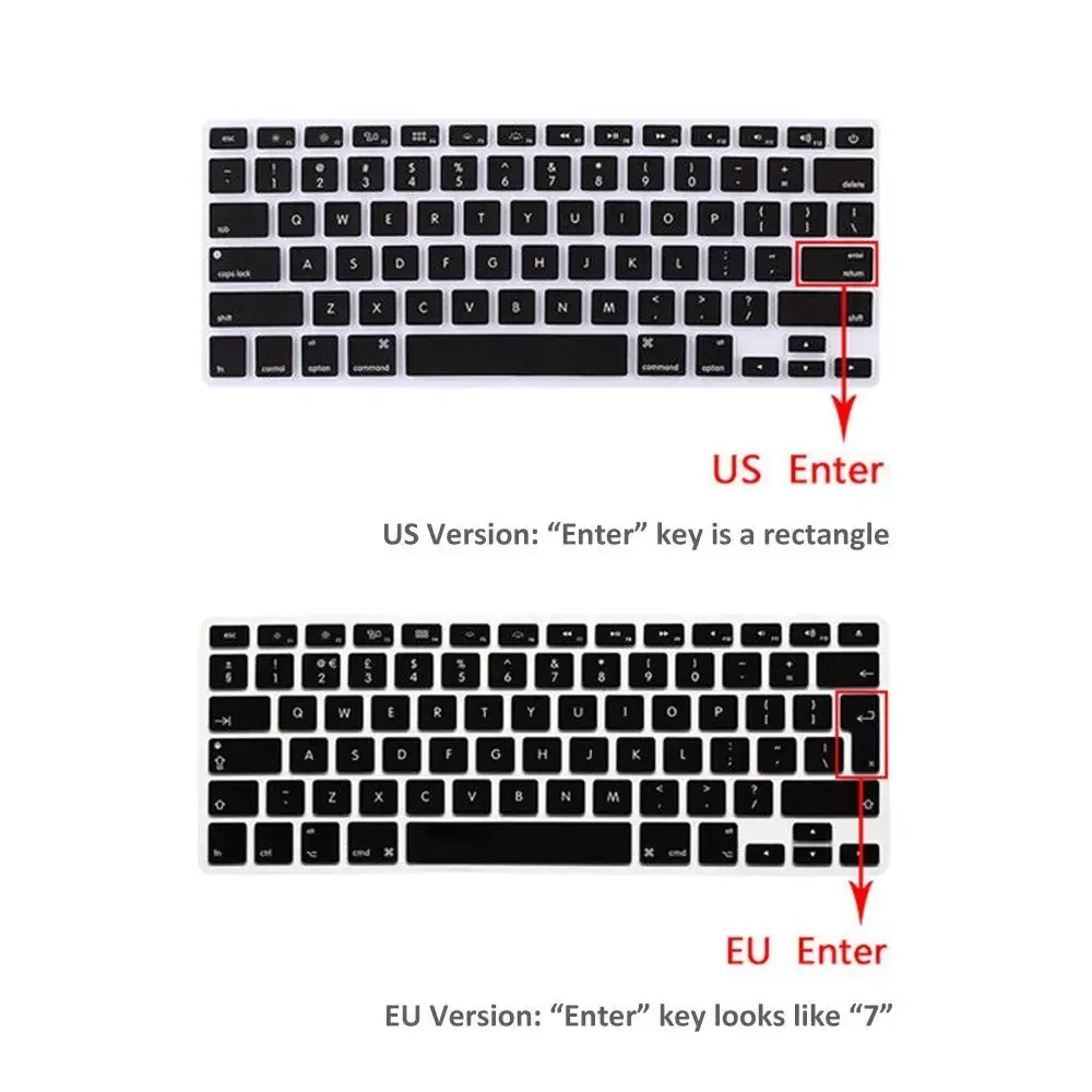 New Waterproof Ultra Thin Clear Skin TPU Protector Film Keyboard Cover For MacBook Pro 14 16 inch M1 Max 2021 A2442 A2485