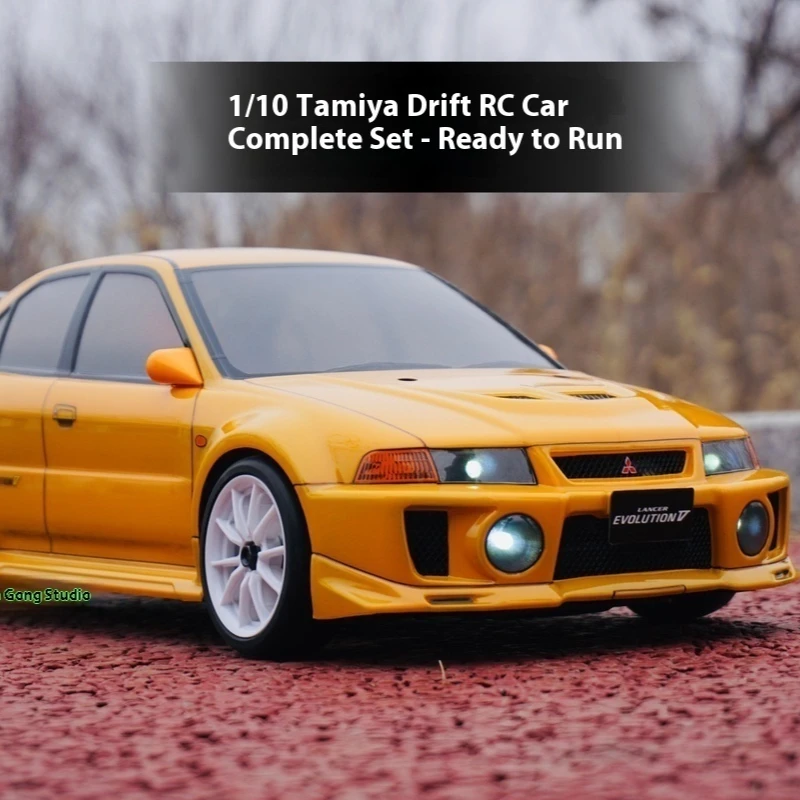 

1/10 Drift Remote Control Car Tamiya Tt02 Evo Professional Rc Model Flat Run Racing Remote Control Car Customized Racing Car