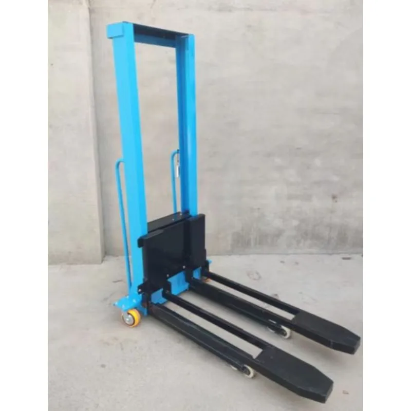 YG Electric Pallet Stacker Truck 1 Ton 1.6m Lift Height Battery Powered Warehouse Forklift Material Handling Equipment