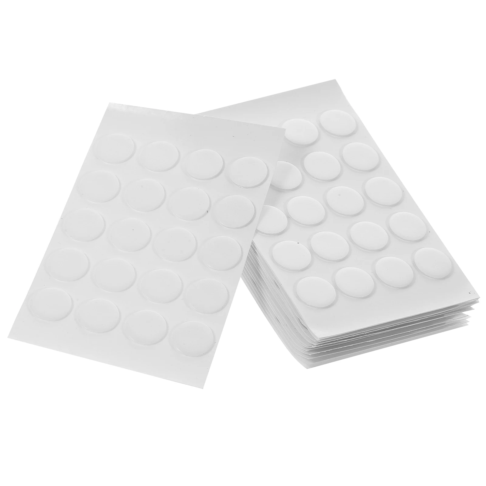 

300pcs Round Sided Tape Transparent Two Sided Tape Stickers 10mmx1mm Removable Strong Adhesive Craft Accessories