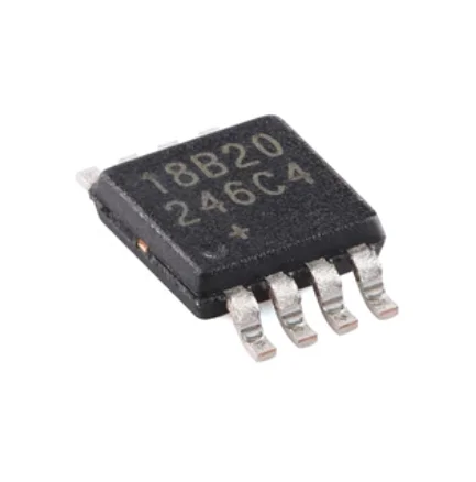 5-100pcs  DS18B20U+T&R  DS18B20U  DS18B20  MSOP8  100%New And Original