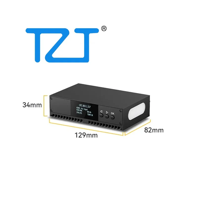 TZT ENCS1 3G SDI Encoder 4K 1080P60 NDI Video Codec DC5-12V دعم طويل المدمج لـ SRT RTMP H.265