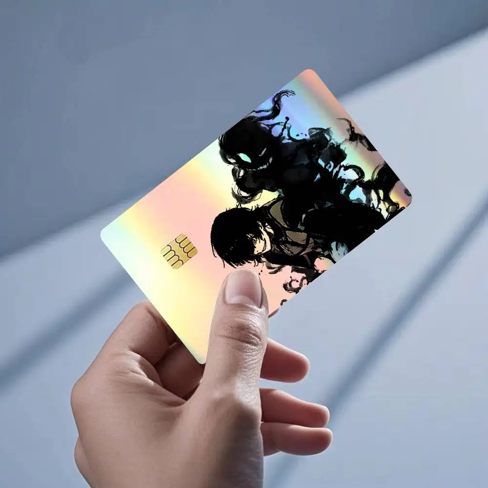 Bachira Meguru Blue Lock  Laser Holographic No Fade Credit Bank Debit Card Skin Sticker Film