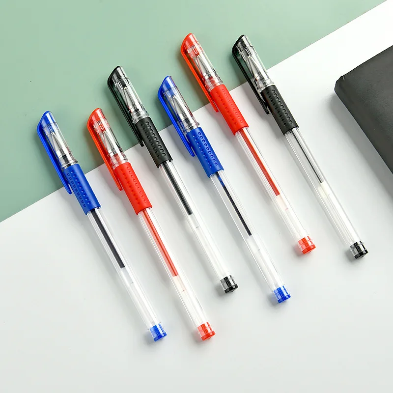 Bullet European standard pen office gel pen logo design student stationery water-based signature pen needle pen wholesale