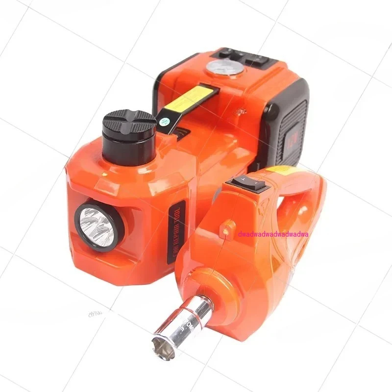 

Electric Car Jack Protable Jack Electric Hydraulic Jack with Electric Impact Wrench Tire Inflator