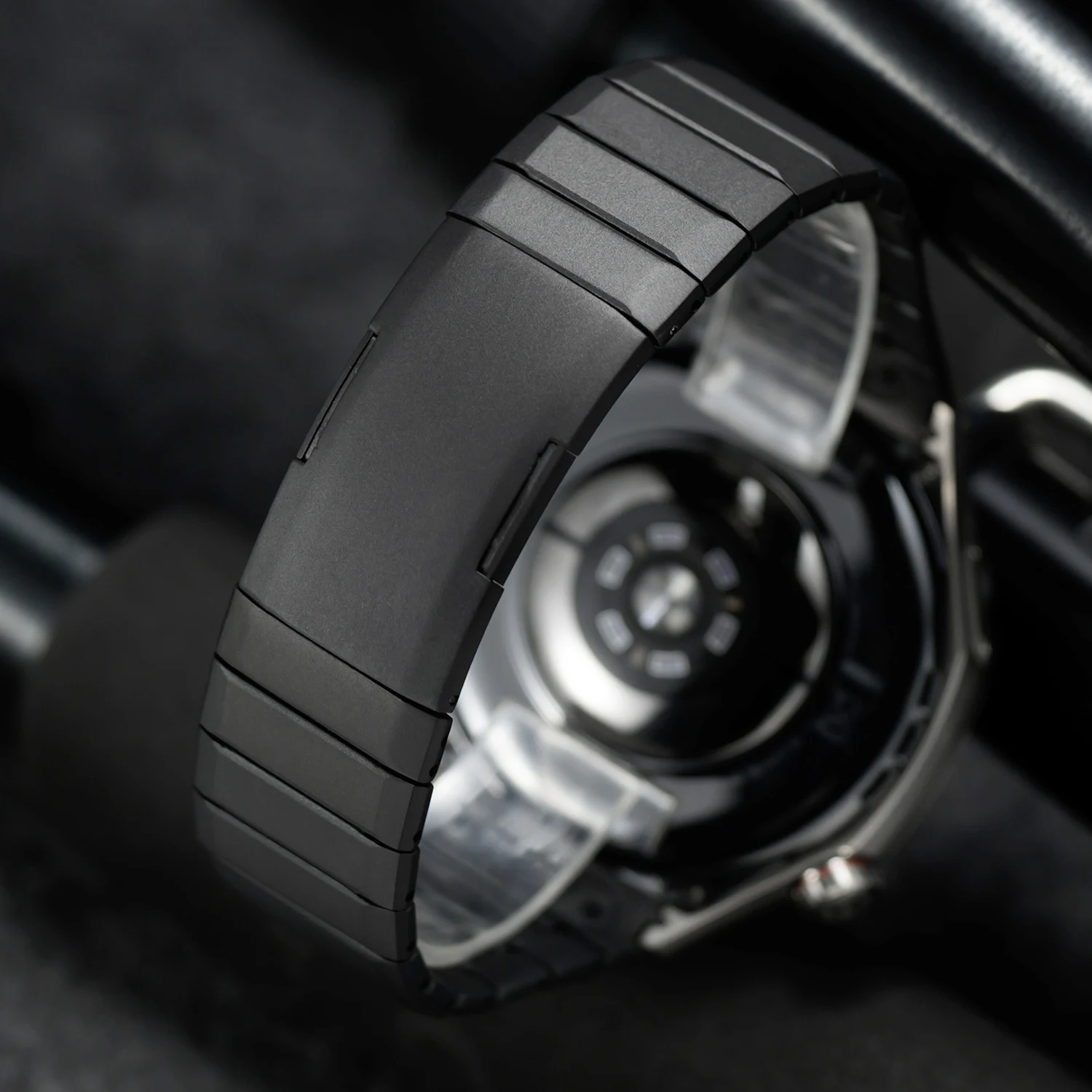 Original No Gaps Titanium Strap For Huawei Watch GT6 Pro Metal Quick Button Disassembly Metal Bracelet for Huawei Watch GT6Pro - Image 4