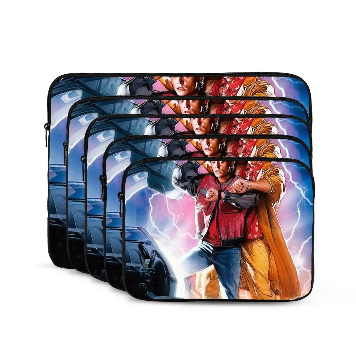 Back To The Future Notebook Laptop Bag Case Pouch Notebook Sleeve Cover Bag Tablet Shockproof Case Bag