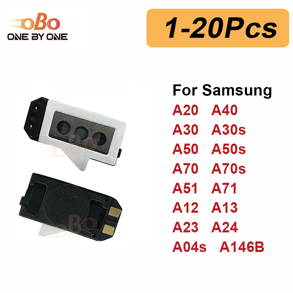 1-20 Piezas de Repuesto de Altavoz de Auricular Superior para Samsung A20 A30 A40 A50 A70 A51 A71 A12 A13 A23 A24