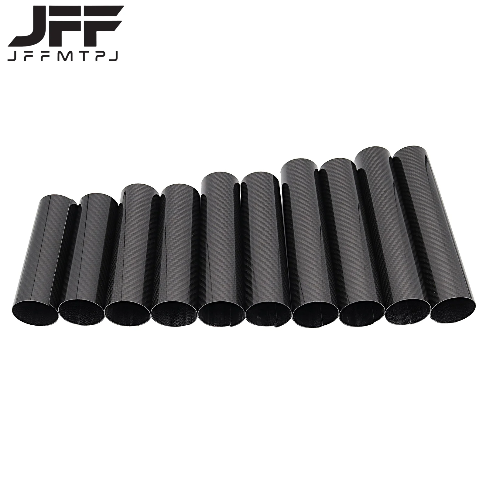 Universal Motorcycle 160mm-260mm Carbon Fiber Front Shock Absorber Protective Cover For KTM Honda Yamaha Kawasaki Suzuki Etc