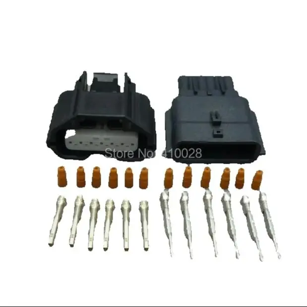 worldgolden 5/30/100sets kit  6pin air metre, wire harness connectors 7283-8850-30 7282-8850-30  air flow meter plugs for nissan
