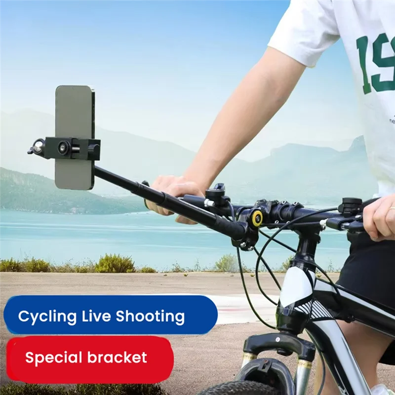 ABGN support de téléphone de vélo support de montage de guidon de moto pour Gopro Max Hero 10 Insta360 X2 caméra d'action