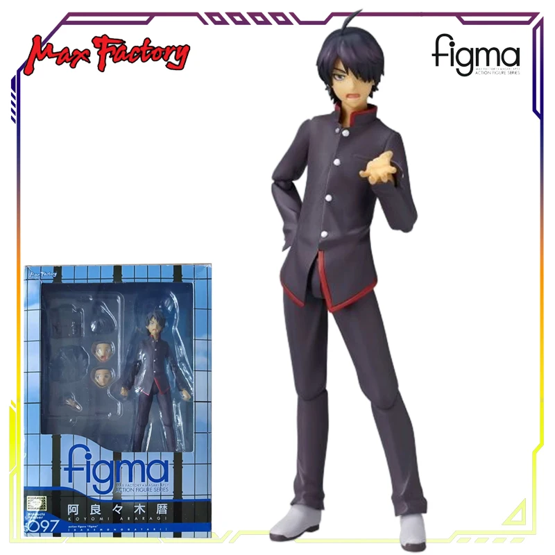 

Max Factory оригинальная серия Figma Bakemonogatari Aliang Muhao, экшн-фигурка, модель игрушки, подвижная модель, украшения, подарки для мальчиков