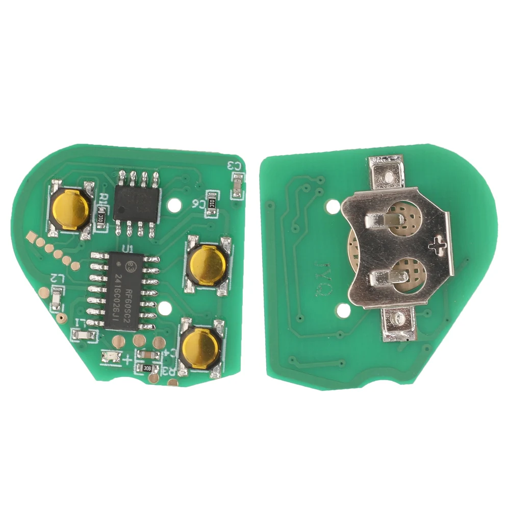 jingyuqin Remote Car Key For Subaru Liberty Impreza Forester Outback B13 2005-2009 FSK 315/433MHz With 4D62Chip