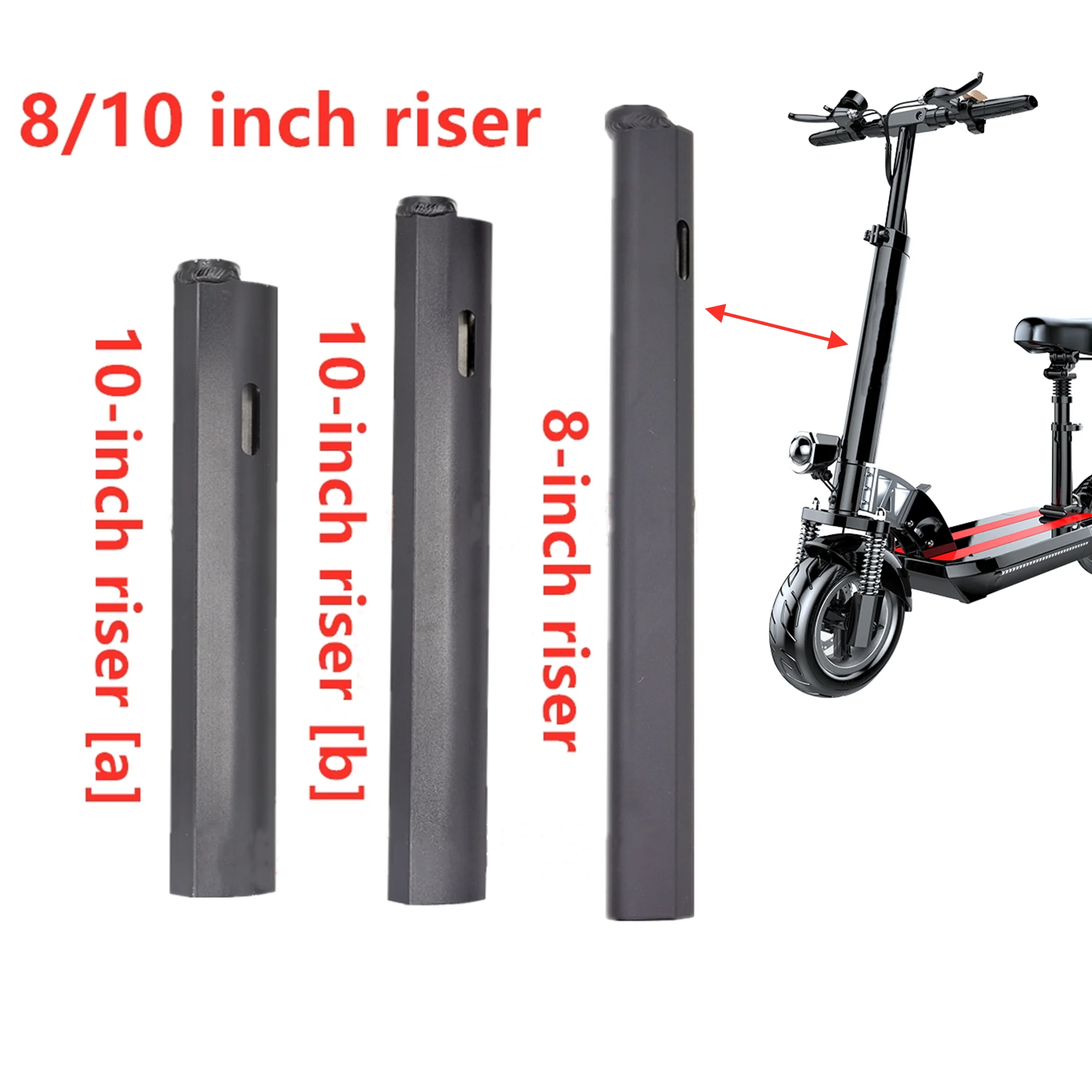 

10 Inch Electric Scooter Alloy Pole Standpipe Steering Column Turn Riser Stand For Kugoo Universal Chinese Folding Scooter