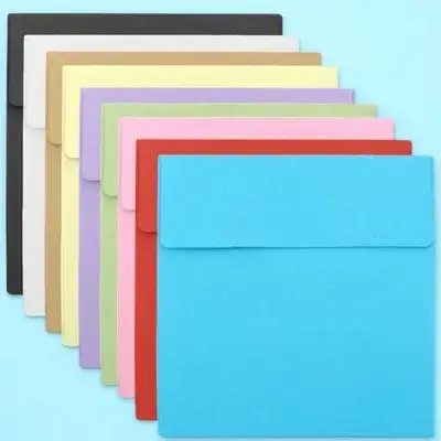 

100Pcs Envelopes for Greeting Cards Blank Kraft Paper Envelopes Small Holder for Letters Invitations Blessing Cards