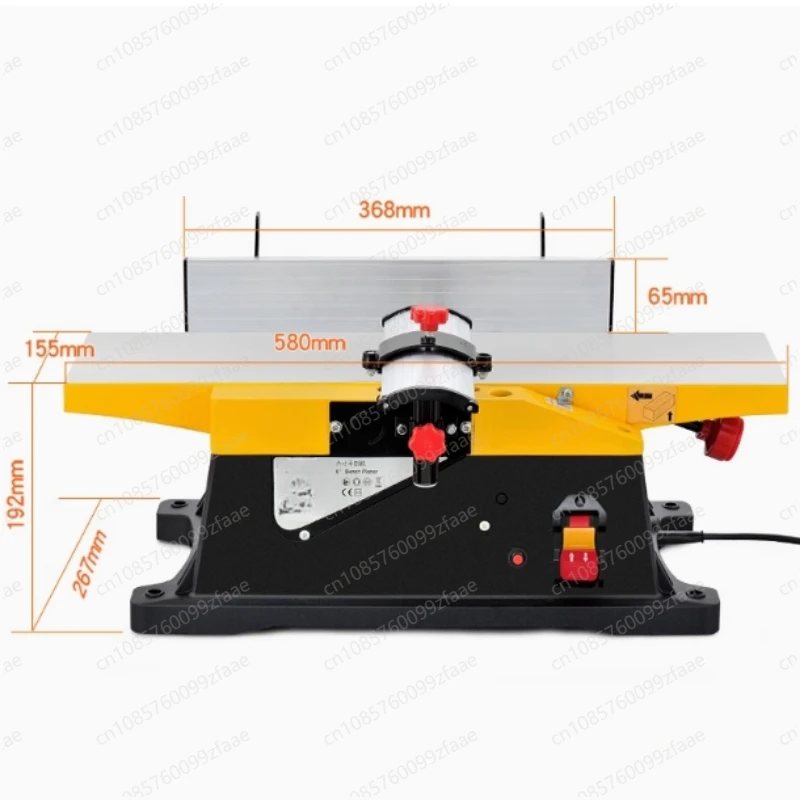 Woodworking Benchtop Jointers 6in Electric Wood Thicknesser Hand Planer Woodworking Jointer Carving Power Tools Work Table