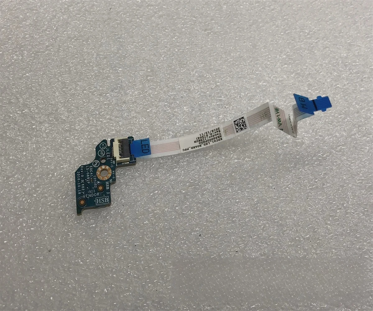 FOR Dell Latitude 5402 5401 5400 Status Indicator LED Circuit Board LS-G891P 04TNV6 NBX0002FH00