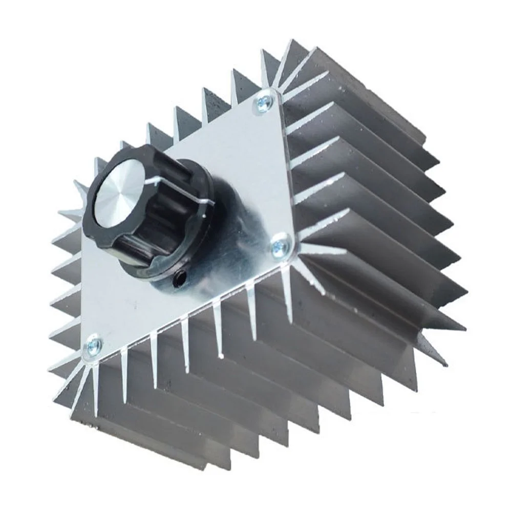 【NOVO!】 Regulador de Tensão SCR AC 220V 5000W, Controlador de Velocidade de Motor, Dimmer de Luz, Termostato, Controle de Veloci