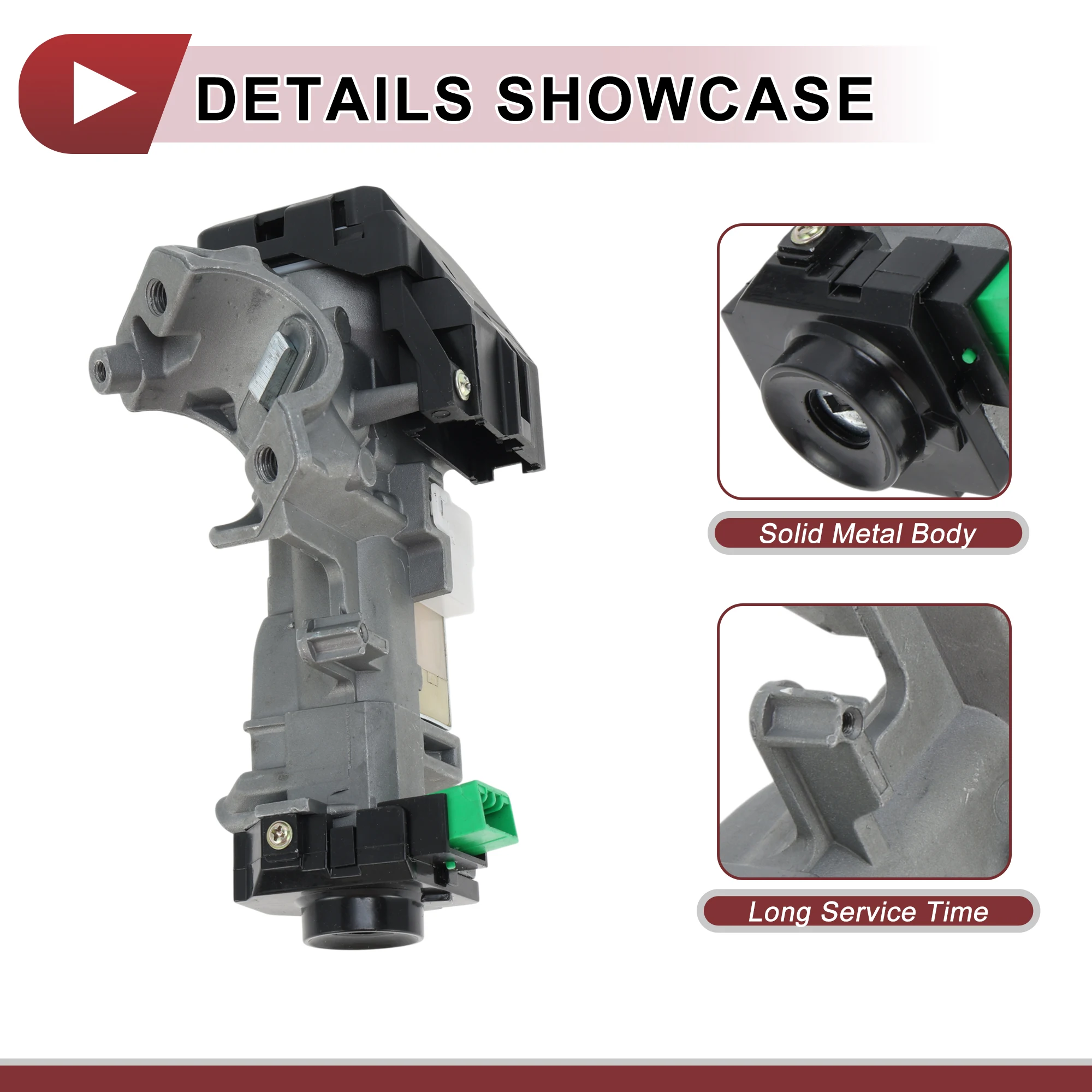 

UXCELL No.06351SZAA01/72185SZAA01 Ignition Lock Cylinder for Honda Pilot 2009-2015 1 Pc Assembly 1 Pc Left Door Lock Cylinder 2P