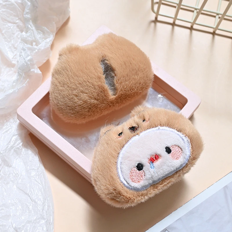 Cartoon Kawaii Plush Capybara Animals DIY Accessories Material Lovely Funny Doll Decorations For Handmade Hair Accessories