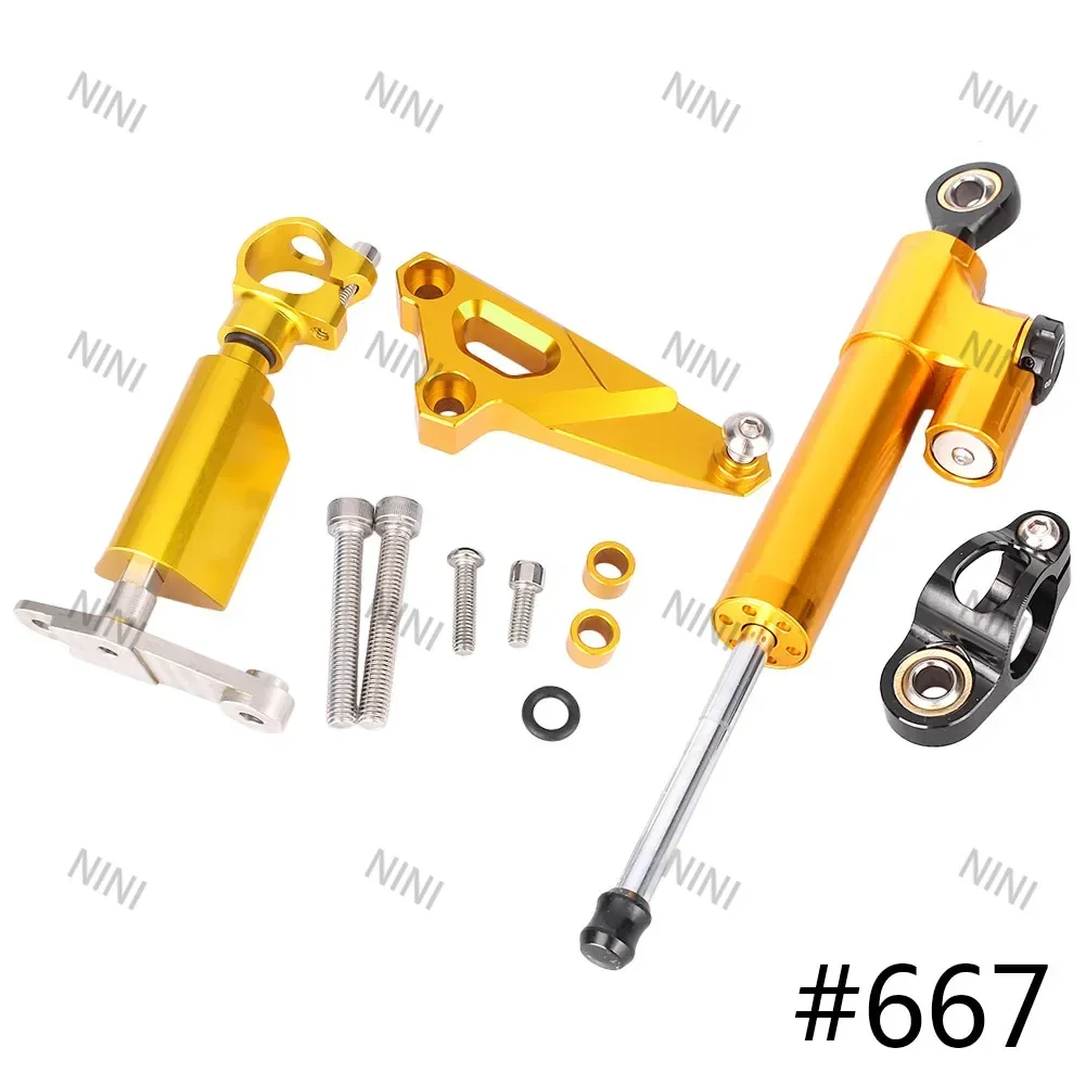 

CNC Motorbike for BMW S1000RR S 1000 RR 2014 2015 2016 Steering Damper Stabilizer Safety Control w/ Mounting Bracket Holder Kit