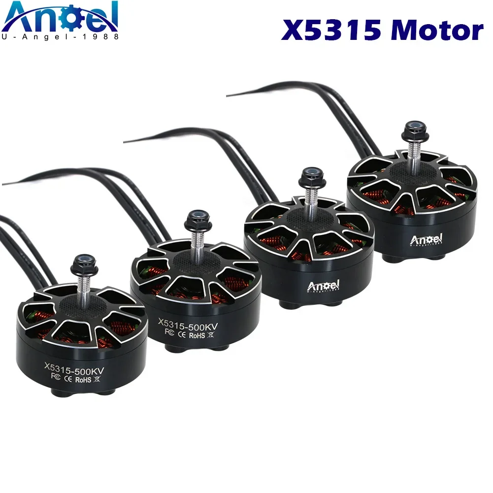 SkyDEl4pcs/lot Angel X5315 5315 Brushless Motor 250KV 340KV 420KV 500KV 4-8S For 15inch FPV Long Range DIY Large FPV Motor